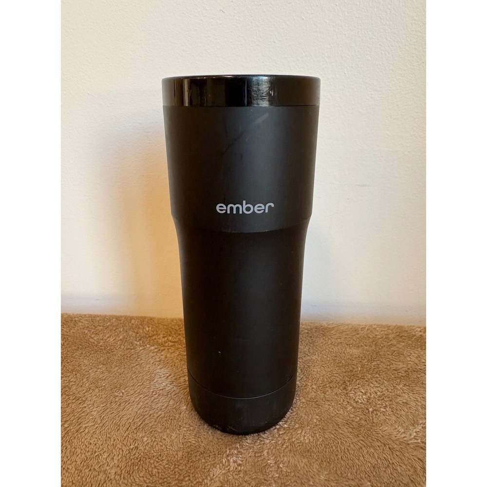 Ember Travel Mug 1 Black 12oz Smart Temperature Control Coffee Cup No Charger